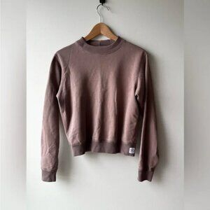 Reigning Champ Mauve Crewneck Sweater